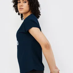 KAPPA Navy Graphic Print T-Shirt image 3