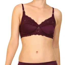 AROUSY Blue & Red Cotton Self Pattern Bra Panty Set - Pack Of 3 image 5