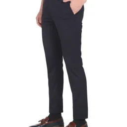 Arrow Blue Regular Fit Trousers image 3