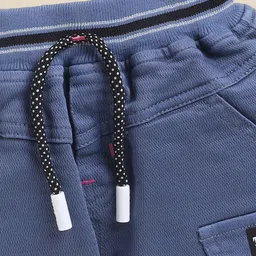 Annie Printed Mandarin Collar Pure Cotton T-shirt With Shorts image 5