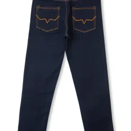 Pepe Jeans Kids Dark Blue Solid Jeans image 2