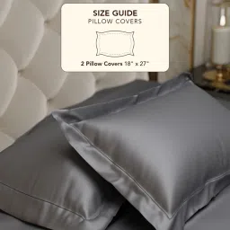 Stoa Paris Day Night Collection Twilight Embrace Polyester 300 TC Pillow Cover - Set of 2 image 3
