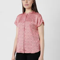 Van Heusen Pink Printed Shirt image 3