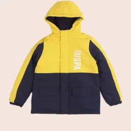 U.S. Polo Assn. Boys Yellow Full Sleeves Summer Jacket-picture-36