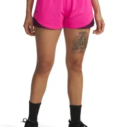 UNDER ARMOUR Pink Tech Play Up Twist Shorts-image-82