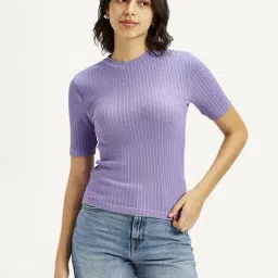 Levi's Purple Slim Fit Top-image-44
