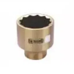 De Neers 50 mm Non Sparking Aluminium Bronze 19.05 mm (3/4 Inch) Drive Impact Socket, NS-A-C-IMP-S50D-picture-14
