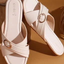 DressBerry Women Open Toe Flats with Buckles-picture-27