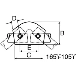 RS PRO 15 to 60 Degree Elbow Connecting Component,Strut Profile,Round Tube Size Model No 4155996 image 4