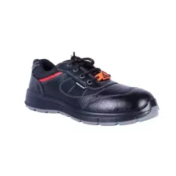 Contablue BOLT Series Steel Toe Safety Shoes Low Ankle Leather Black Size UK 7, BOLT201-picture-17
