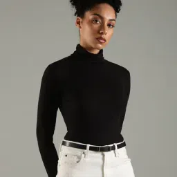 Tommy Hilfiger Black Slim Fit Textured T-Shirt image 4