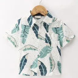 BAESD Boys Classic Floral Printed Casual Shirt image 5