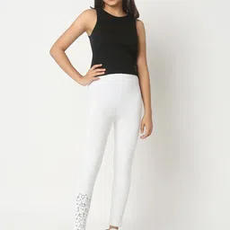 You Got Plan B Girls Printed Ankle-Length Leggings-picture-13