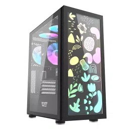 Ant Esports Chassis DK210 Graffiti Mid Tower PC Cabinet (Special edition) image 3