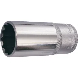 Kennedy-Pro 1/2 Inch Square Drive 12 Point A/F Bi-Hex Deep Socket Size - 7/8 Inch-image-86