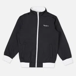 Pepe Jeans Cotton Woven Full Sleeves Bomber Jacket - Olive Green-picture-11