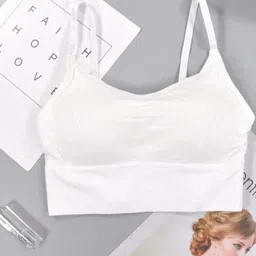 KAMINI Pack of 3 Full Coverage Lightly Padded Camisole Bra image 4