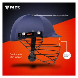 MYC Cricket Helmet Slog Pro Multicolor X-Small image 5