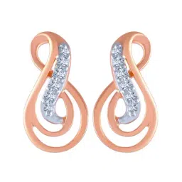 P.C. Chandra Jewellers 14 kt Gold & Diamond Earrings-picture-27