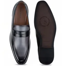 Louis Stitch Men's Grey Formal Loafers image 3