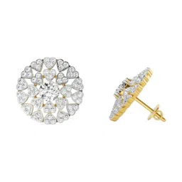 Sparkles Lab Grown Diamond 14k (585) Yellow Gold Earrings for Women image 3