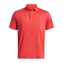 Under Armour Red Slim Fit Polo T-Shirt image 3