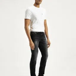 Levi's 511 Black Cotton Slim Fit Jeans image 3