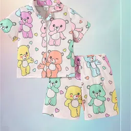 NAAMJAP Kids-Unisex Pure Cotton Printed Clothing Set image 3