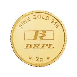 Bangalore Refinery 22k (916) 2gm Gold Coin-picture-12