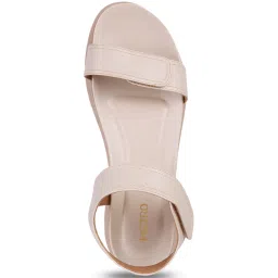 Metro Women's Nude Ankle Strap Sandals image 3