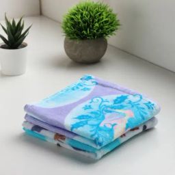 Spaces Disney Frozen Green Cotton Towels - Set of 2-picture-12