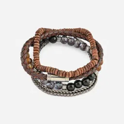 The Bro Code Multi Bracelets for Men Pack of 4-image-87