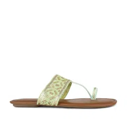 Inc.5 Women's Green Toe Ring Sandals image 3