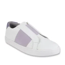 Metro Women's White Casual Sneakers image 3