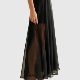 forever new Lisette Sheer Maxi Skirt image 3