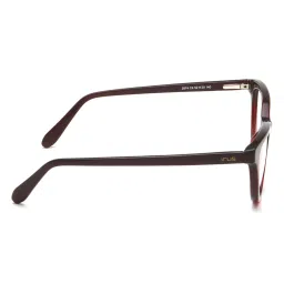 Irus Maroon Cat Eye Frames for Women image 3
