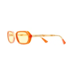 Etnia Barcelona 5LESTAT53SWHOG Yellow LESTAT UV Protected Oval Unisex Sunglasses image 3