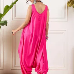 Inweave Pink Regular Fit Jumpsuit image 3