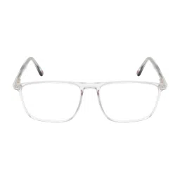 Ted Smith Transparent Rectangular Unisex Eye Frames image 3