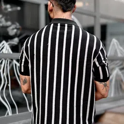 Maniac Men Polo Collar T-shirt image 4