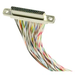 ITT CANNON Micro D Cable Assemblies CABLE ASSY, MICRO-D RCPT-FREE END, 18", MDLM-37S6PS18B-F222-picture-42