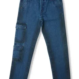 Pepe Jeans Kids Blue Solid Jeans-picture-26