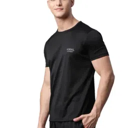 Vimal Jonney Black Slim Fit T-Shirts image 3