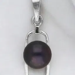 Sri Jagdamba Pearls 925 Silver Qushi Light Weight Pearl Pendant-image-96
