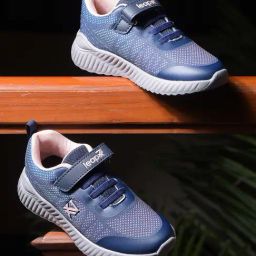 LEAP7X By Liberty Kids Navy & Peach Running Shoes-picture-25