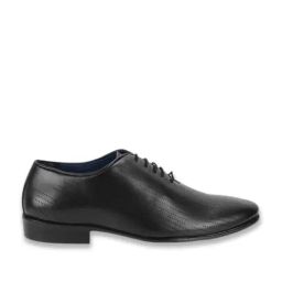 Mochi Men's Black Oxford Shoes-picture-22