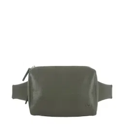 Baggit Lone Affle Green PU Solid Waist Pouch-picture-35