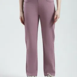 Monte Carlo Pink Viscose Solid Jeggings-picture-11
