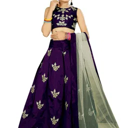 Shoryam Fashion Girls Printed Ready to Wear Lehenga & Blouse With Dupatta-picture-35