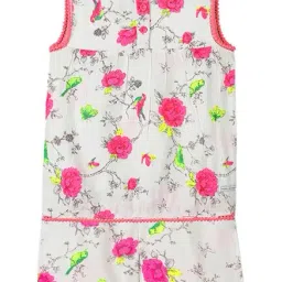 Cherry Crumble By Nitt Hyman Kids White Casual Nightsuit-picture-22